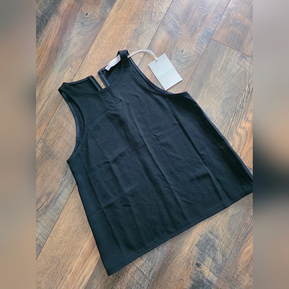 Everlane NWT Black Sleeveless Top